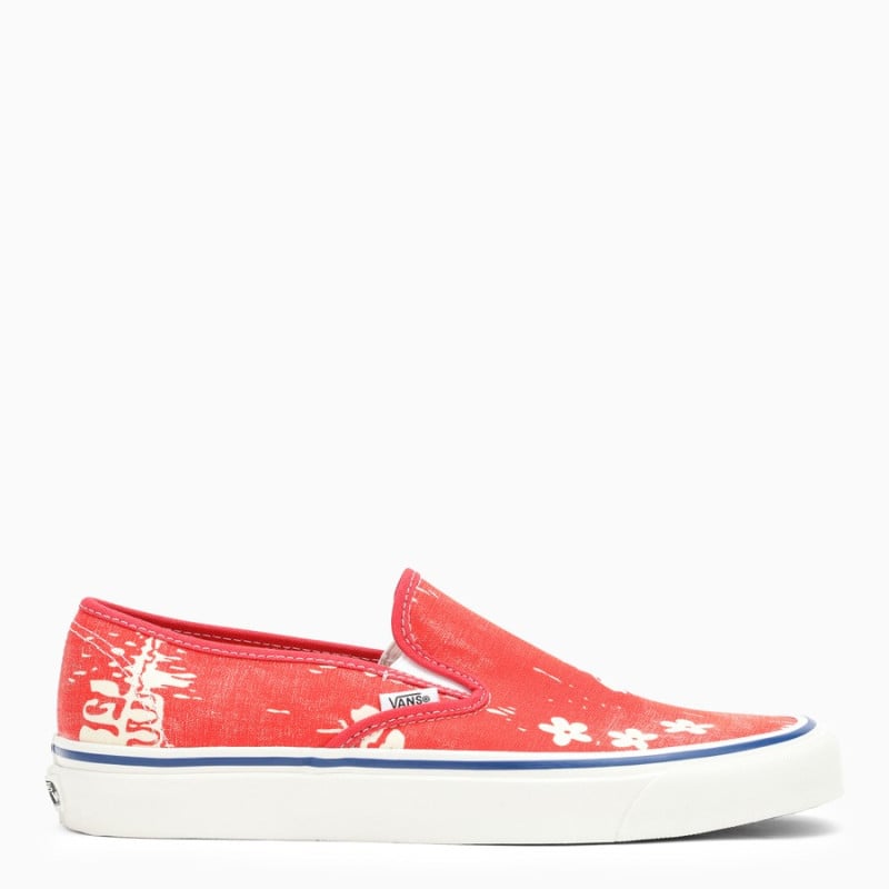 VANS SLIP ON 48 DECON OG FLORAL RED