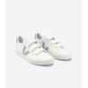 VEJA RECIFE LOGO CHROMEFREE LEATHER EXTRA WHITE STEEL