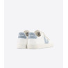 VEJA RECIFE LOGO CHROMEFREE LEATHER EXTRA WHITE STEEL