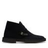 CLARKS DESERT BOOT BLACK SUEDE