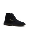 CLARKS DESERT BOOT BLACK SUEDE
