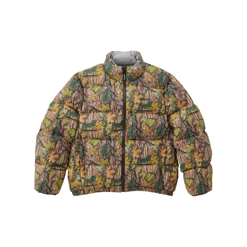 GRAMICCI DOWN PUFFER JACKET LEAF CAMO