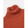 UNIVERSAL WORKS ROLL NECK ECO WOOL RUST