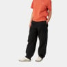 CARHARTT W' COLLINS PANT BLACK GARMENT DYED