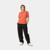 CARHARTT W' COLLINS PANT BLACK GARMENT DYED