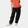 CARHARTT W' COLLINS PANT BLACK GARMENT DYED