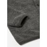 UNIVERSAL WORKS CARDIGAN WOOL FLEECE GREY MARL
