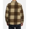 RVCA LOCKHEART SHERPA KHAKI