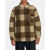 RVCA LOCKHEART SHERPA KHAKI