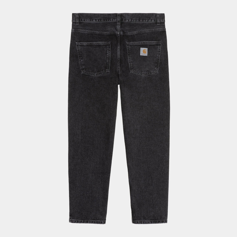 CARHARTT NEWEL PANT BLACK STONE WASHED