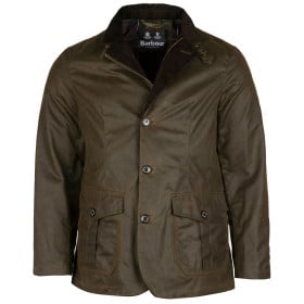 BARBOUR LUTZ WAXED COTTON...