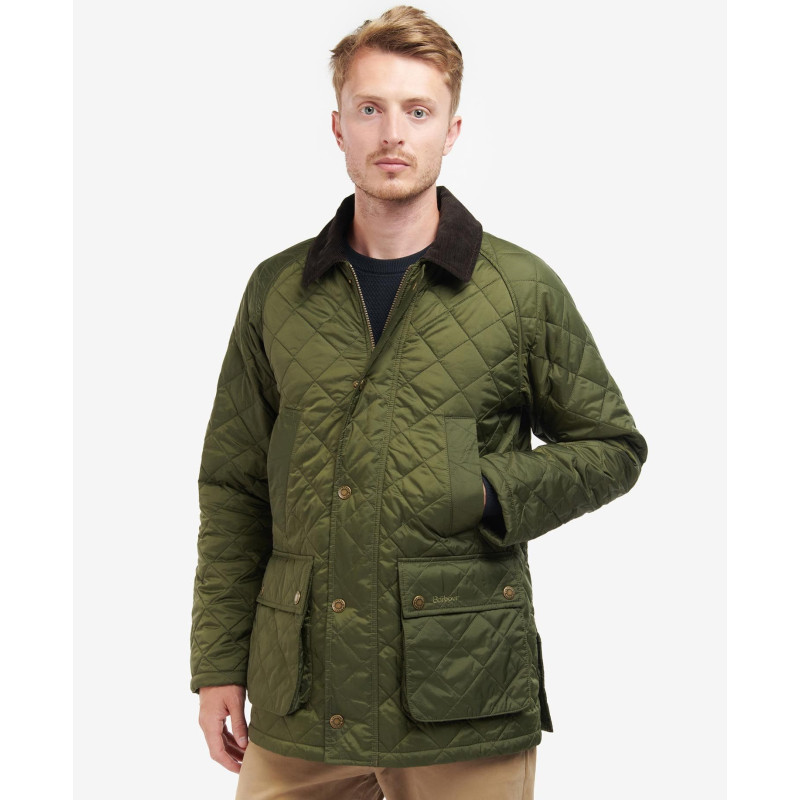 BARBOUR ASHBY QUILT OLIVE