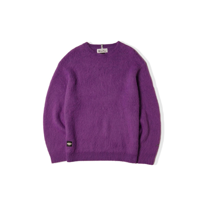 MANASTASH ABERDEEN SWEATER PURPLE