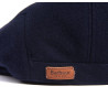 BARBOUR REDSHORE FLAT WOVEN CAP NAVY