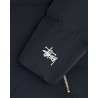 STUSSY DOWN PUFFER JACKET BLACK