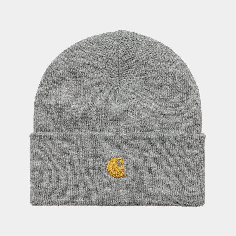 CARHARTT CHASE BEANIE GREY HEATHER