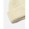 UNIVERSAL WORKS SHORT WATCH CAP BRITISH WOOL ECRU