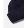 UNIVERSAL WORKS SHORT WATCH CAP BRITISH WOOL NAVY