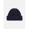 UNIVERSAL WORKS SHORT WATCH CAP BRITISH WOOL NAVY