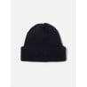 UNIVERSAL WORKS SHORT WATCH CAP BRITISH WOOL BLACK