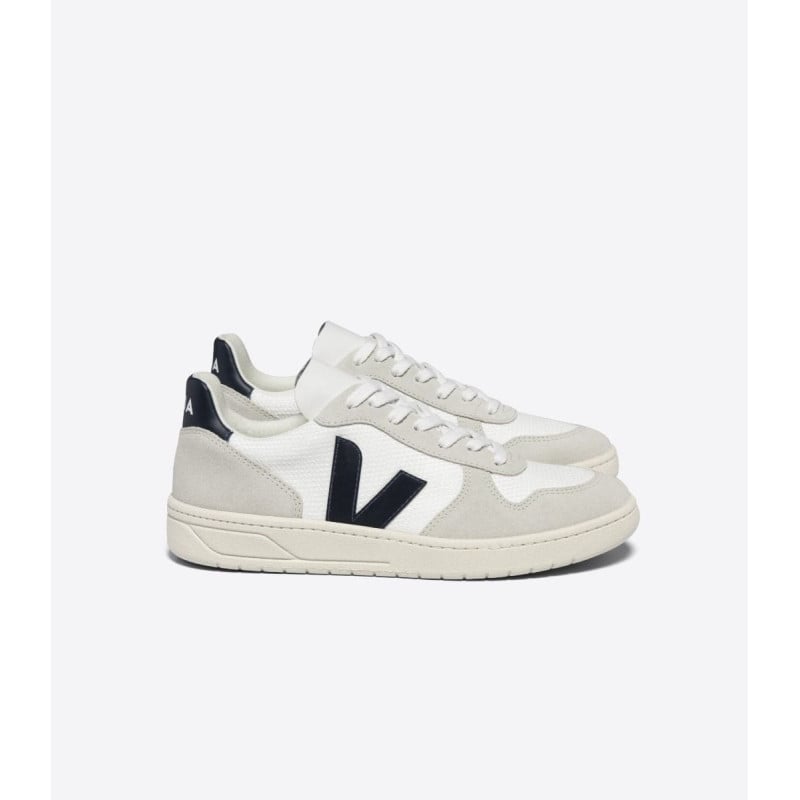 VEJA V-10 MESH WHITE NAUTICO