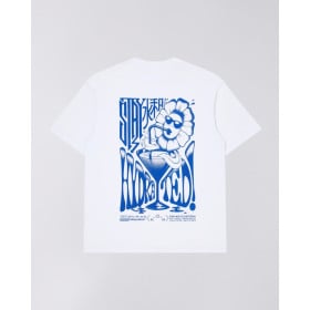 EDWIN STAY HYDRATED TEE WHITE