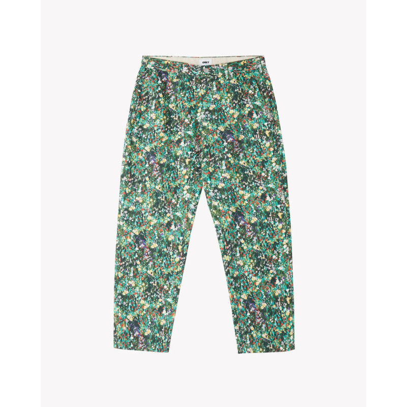 OBEY HARDWORK CARPENTER PANT FLORAL MULTI