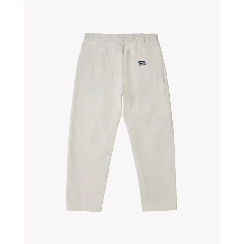 OBEY HARDWORK CARPENTER PANT UNBLEACHED
