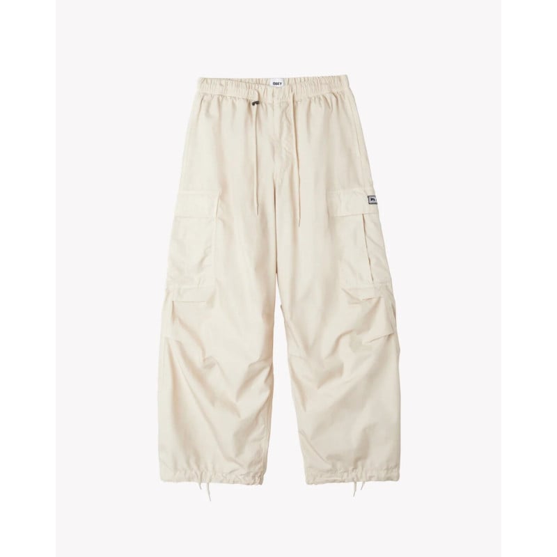 OBEY GIANT PARACHUTE CARGO SILVER GREY