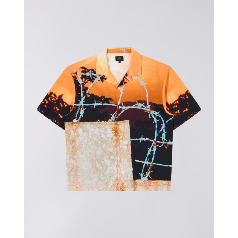 EDWIN LAIDBUG YUSHI ARIMURA SHIRT ORANGE