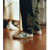 VEJA VOLLEY CANVAS WHITE EMERAUDE