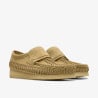 CLARKS WB LOAFER WEAVE MAPLE SUEDE