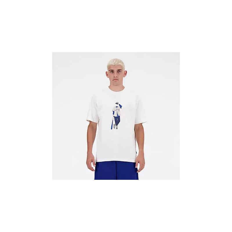 NEW BALANCE Athletics Baseball T-Shirt SEA SALT