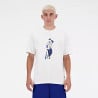 NEW BALANCE Athletics Baseball T-Shirt SEA SALT