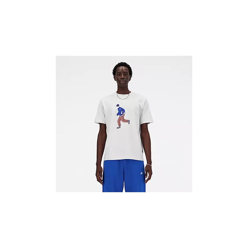 NEW BALANCE ATHLETICS SPORTS STYLE T-Shirt ASH HEATHER
