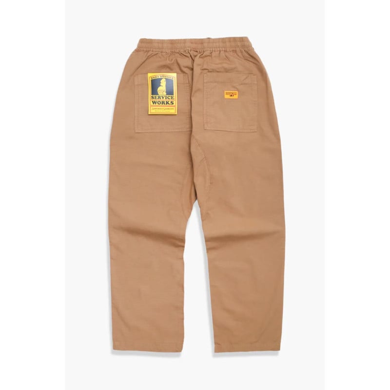 SERVICE WORKS CLASSIC RIPSTOP CHEF PANT MINK