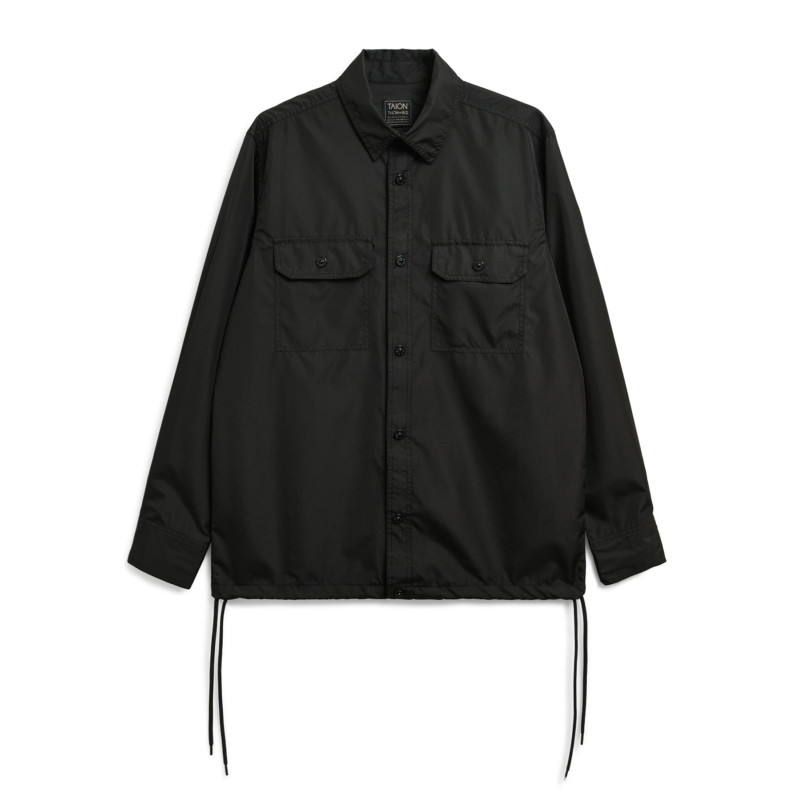TAION 109 SHND MILITARY LONG SLEEVE SHIRT BLACK