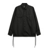 TAION 109 SHND MILITARY LONG SLEEVE SHIRT BLACK