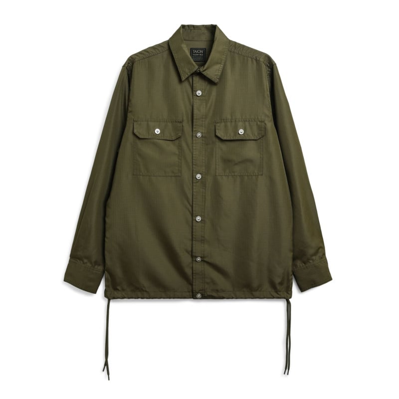 TAION 109 SHND MILITARY LONG SLEEVE SHIRT DARK OLIVE