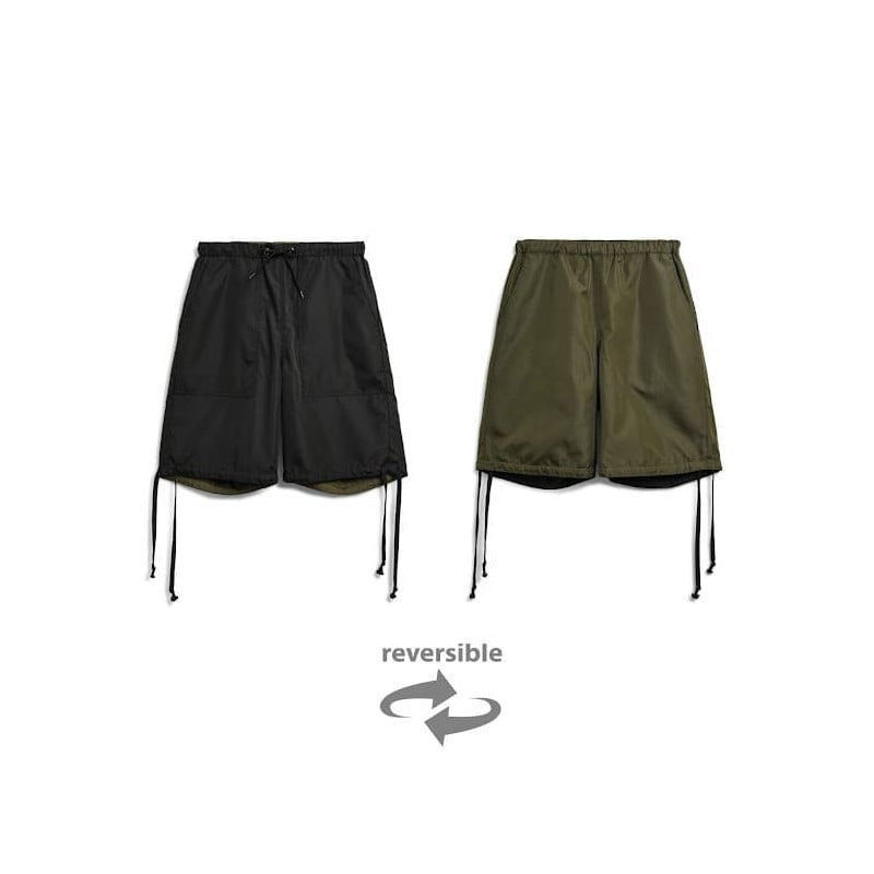 TAION 031 SWN MILITARY RVS SHORT PANTS BLACK