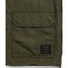 TAION 104 BND MILITARY RVS CREWNECK CARDIGAN BLACK