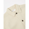 UNIVERSAL WORKS TECH OVERSHIRT PIKE WAFFLE DRIFTWOOD