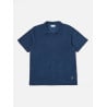 UNIVERSAL WORKS VACATION POLO LIGHT WEIGHT TERRY NAVY