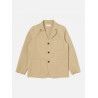 UNIVERSAL WORKS THREE BUTTON JACKET SEERSUCKER SUMMER OAK