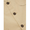 UNIVERSAL WORKS THREE BUTTON JACKET SEERSUCKER SUMMER OAK