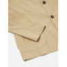 UNIVERSAL WORKS THREE BUTTON JACKET SEERSUCKER SUMMER OAK