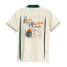LOSER MACHINE OVER THE LINE SS SHIRT BONE GREEN