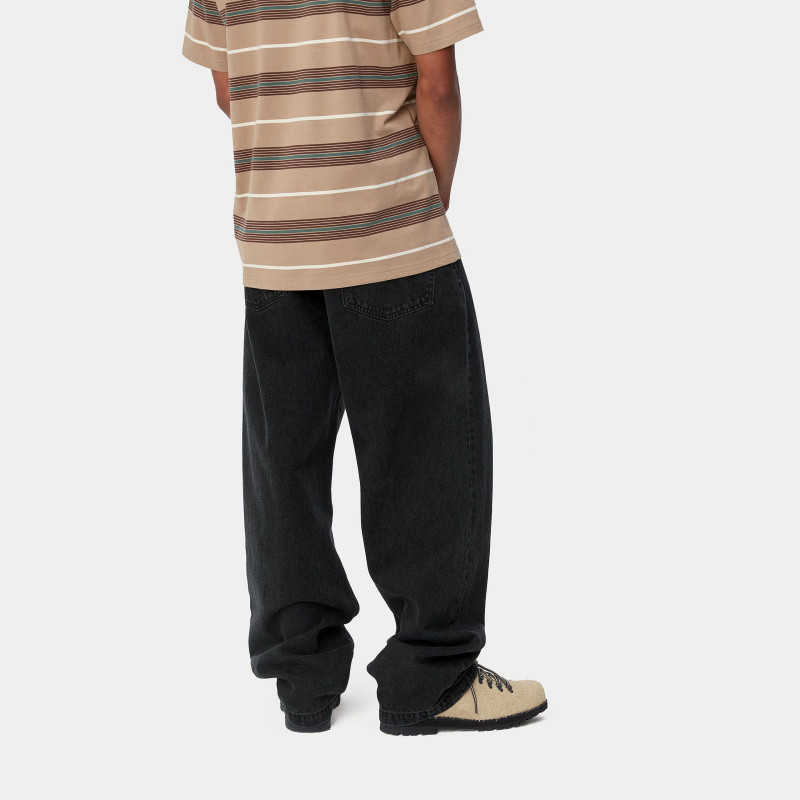 CARHARTT LANDON PANT BLACK STONE WASHED