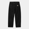 CARHARTT LANDON PANT BLACK STONE WASHED