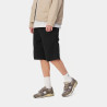 CARHARTT SINGLE KNEE SHORT TWILL BLACK GARMENT DYED